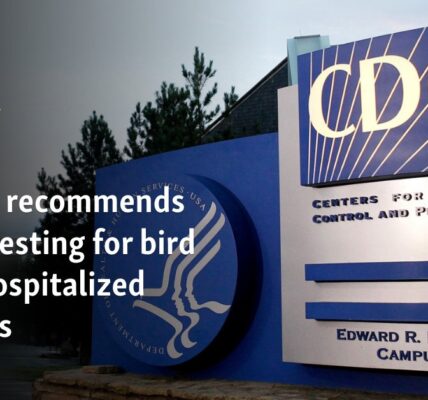 US CDC recommends faster testing for bird flu in hospitalized patients