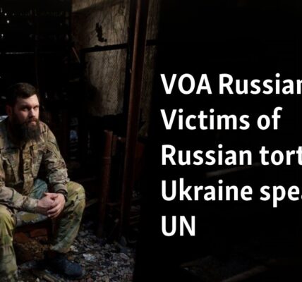 VOA Russian: Victims of Russian torture in Ukraine speak at UN