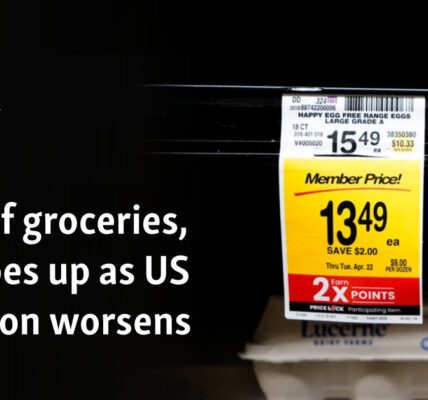 Cost of groceries, gas goes up as US inflation worsens