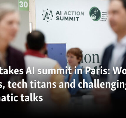 High-stakes AI summit in Paris: World leaders, tech titans and challenging diplomatic talks