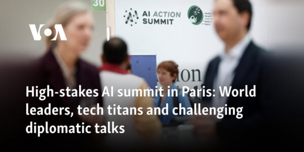 High-stakes AI summit in Paris: World leaders, tech titans and challenging diplomatic talks