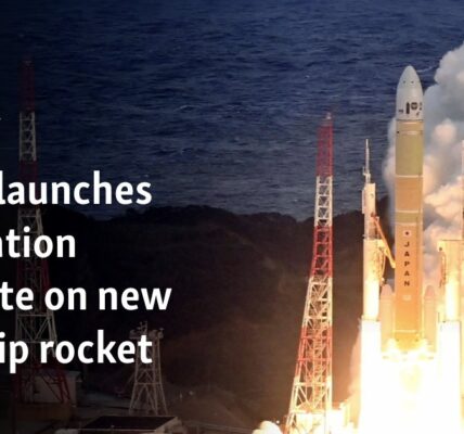 Japan launches navigation satellite on new flagship rocket