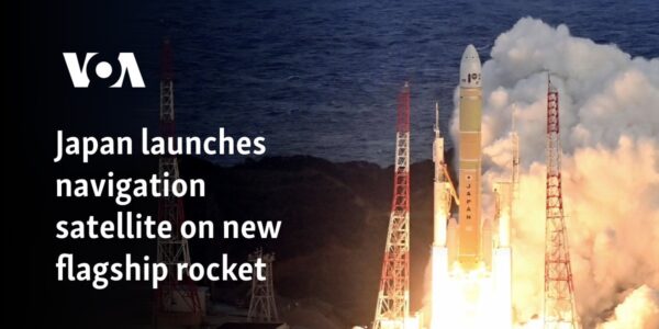 Japan launches navigation satellite on new flagship rocket