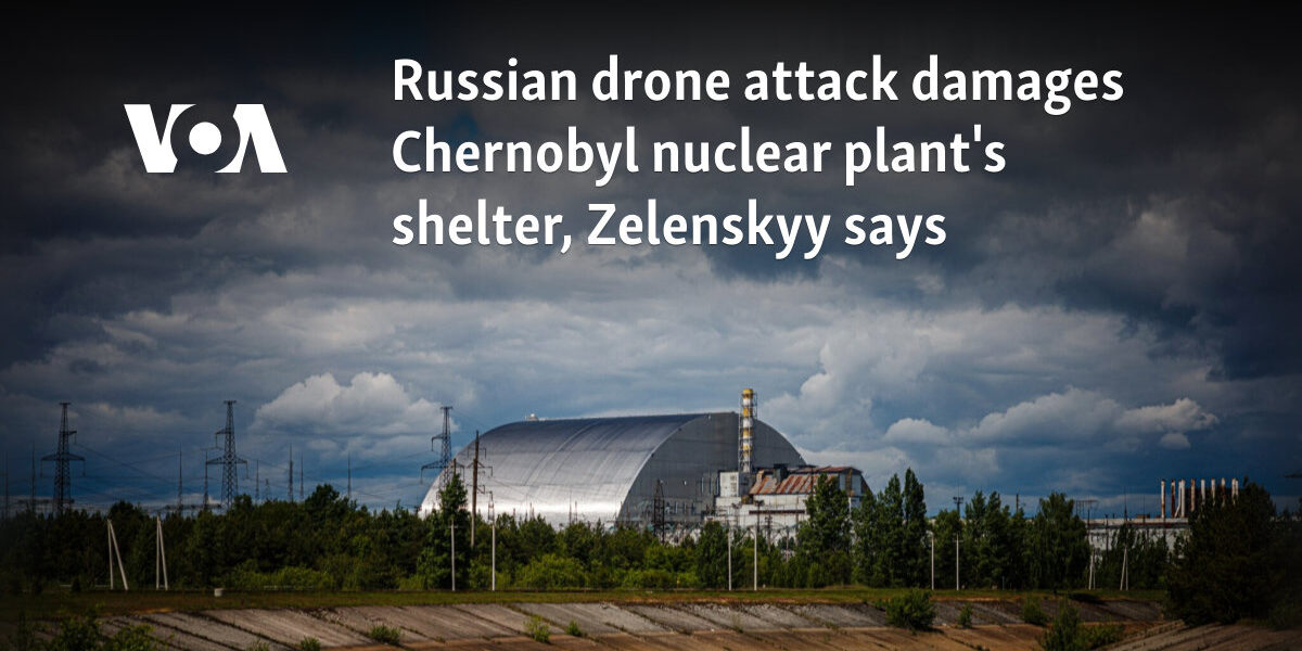 Kremlin dismisses Ukraine's accusation that Russia attacked Chernobyl nuclear plant