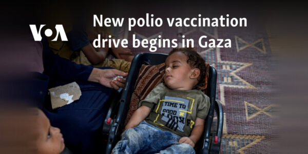 New polio vaccination drive begins in Gaza