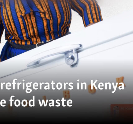 Solar refrigerators in Kenya reduce food waste