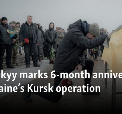 Zelenskyy marks 6-month anniversary of Ukraine’s Kursk operation