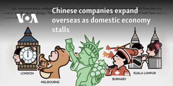 Chinese companies expand overseas as domestic economy stalls