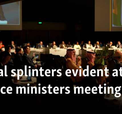 Global splinters evident at G20 finance ministers meeting