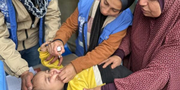 New round of polio vaccinations begins in Gaza