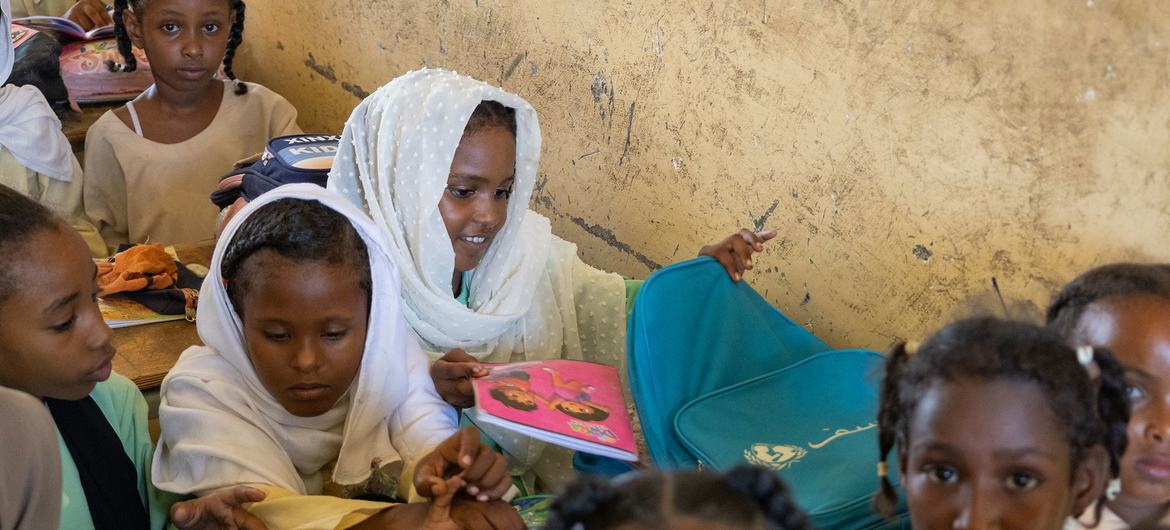 Packed with promise: Wisam’s journey back to school in Sudan