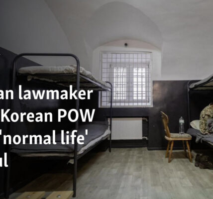 S Korean lawmaker says N Korean POW wants 'normal life' in Seoul