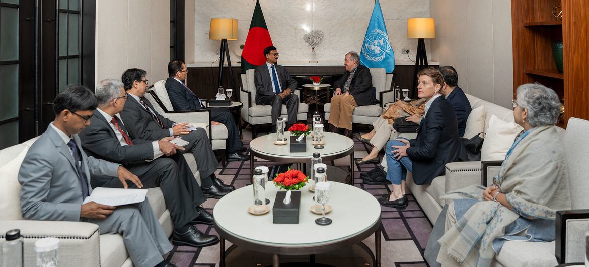 UN chief affirms solidarity with Bangladesh amid political transition