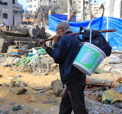 Sewage, trash and disease overwhelm displaced communities in Gaza