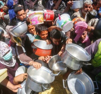 Gazans face hunger crisis as aid blockade nears two months