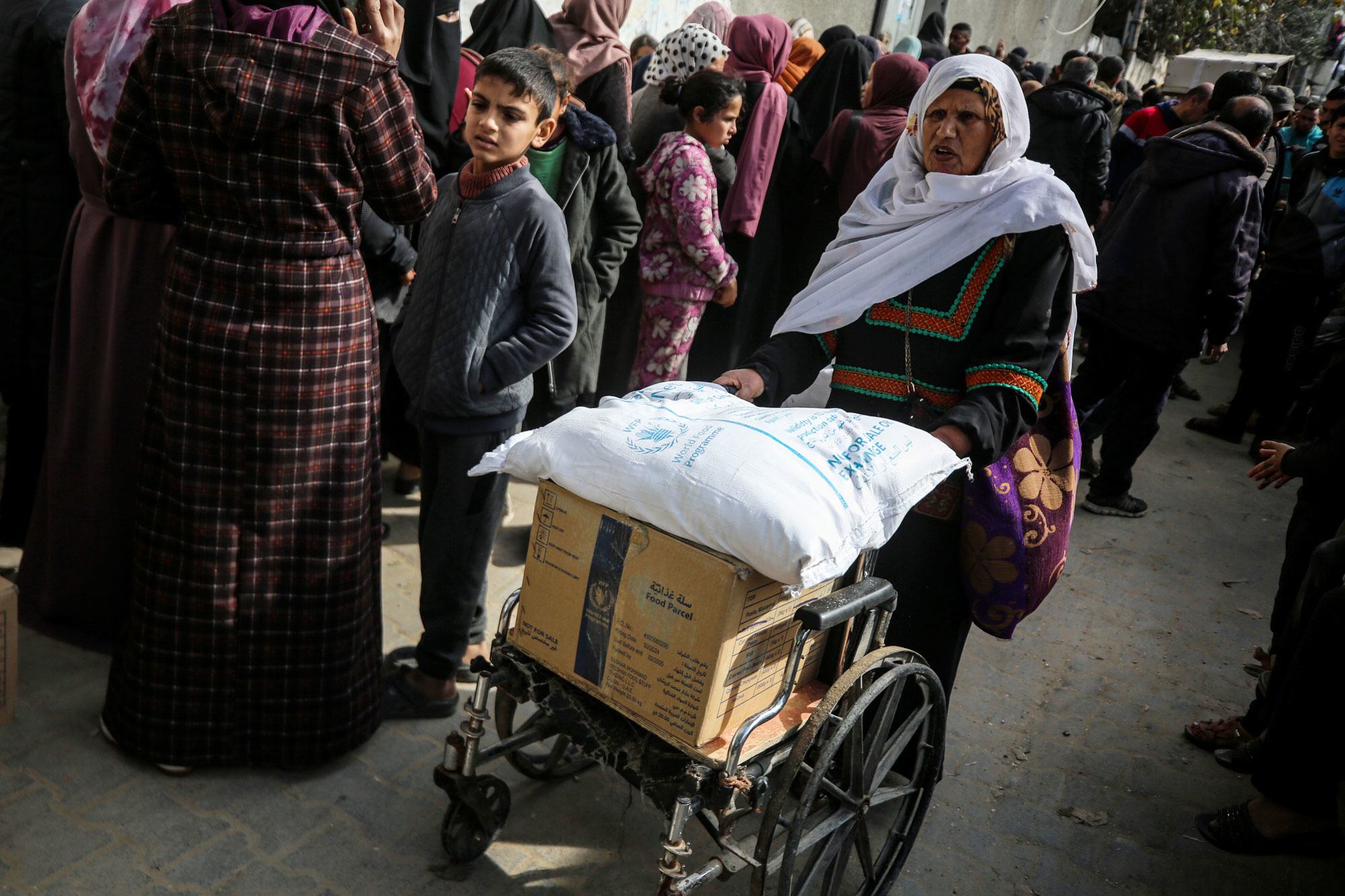 The people in Gaza are running out of food as the aid blockade continues. The people in Gaza are running out of food as the aid blockade continues.